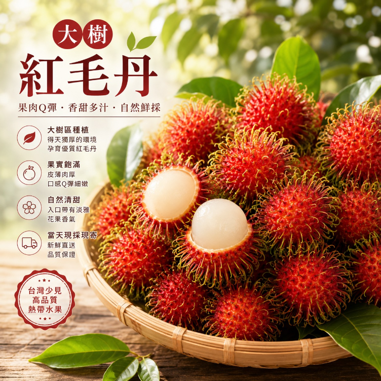 大樹紅毛丹