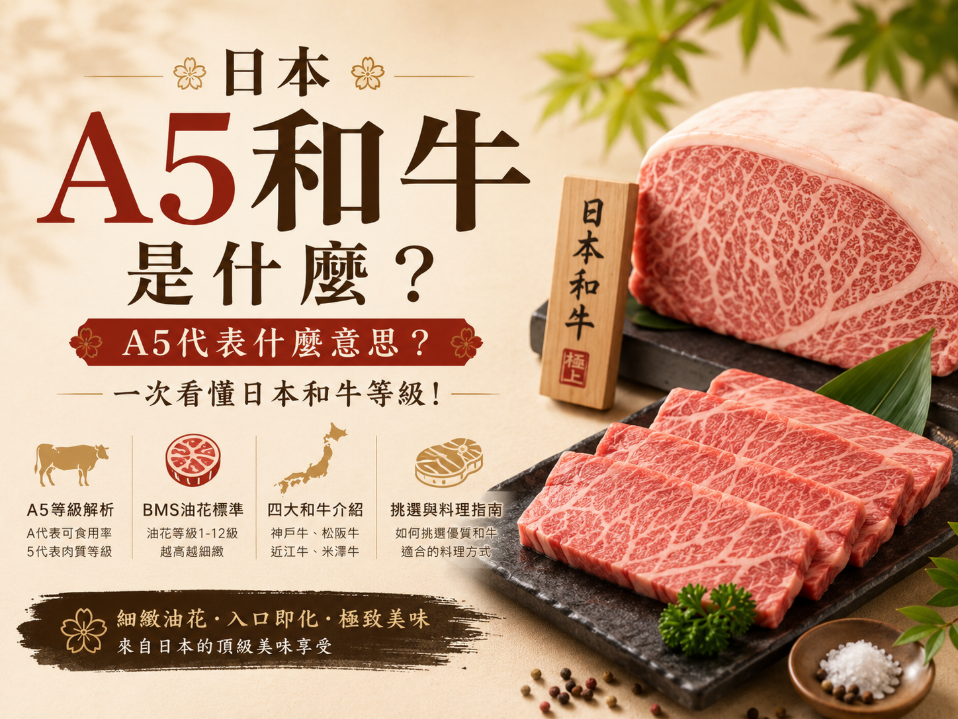 日本A5和牛是什麼?A5代表什麼意思?一次看懂日本和牛等級與挑選方式