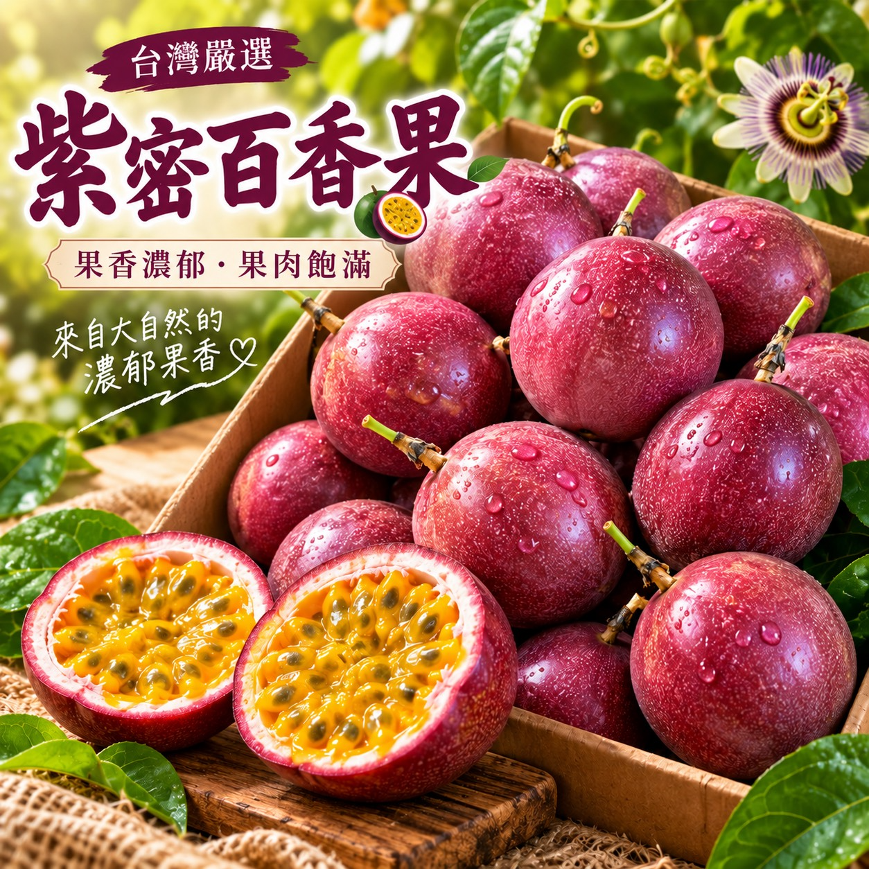 紫蜜百香果1