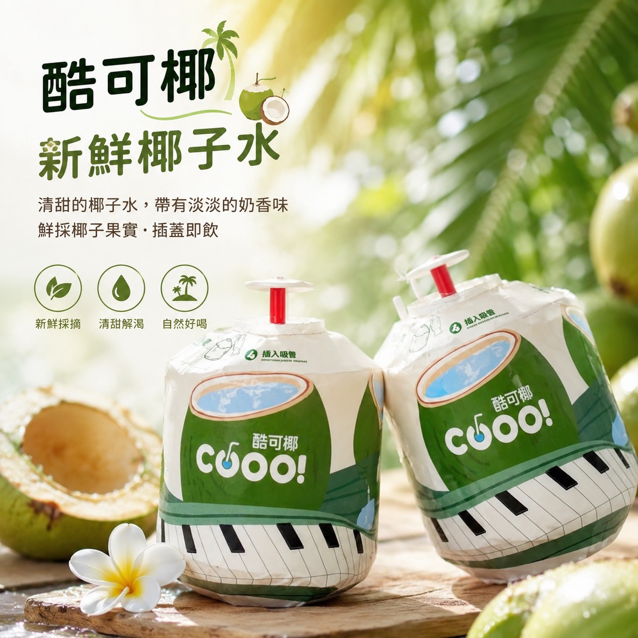 Cooo!酷可椰新鮮椰子水